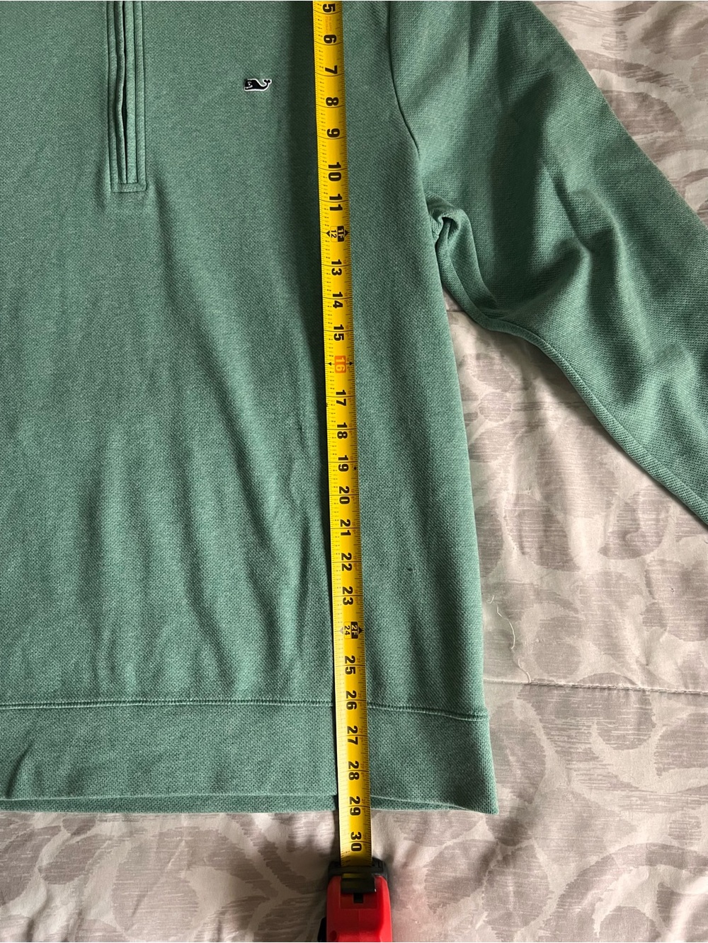 Vineyard Vines Saltwater Quarter-Zip Pullover - Picture 9 of 9